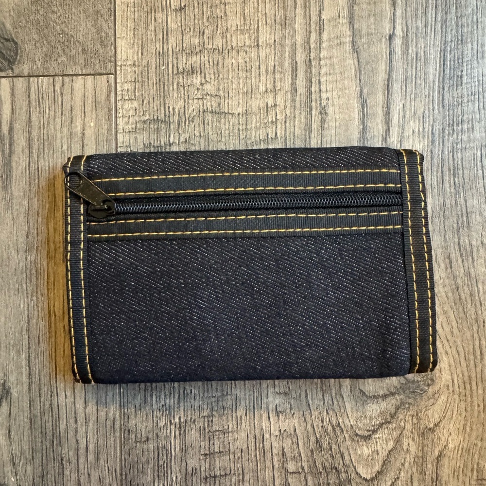 Alfa Delon Fashion ADF Denim Wallet - Picture 3 of 4
